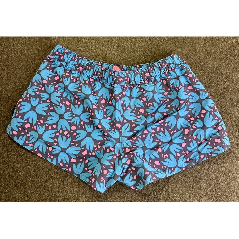 Patagonia Womens Barely Baggies Shorts 2.5" Inseam Blue 57043 Size Medium EUC - Picture 8 of 16